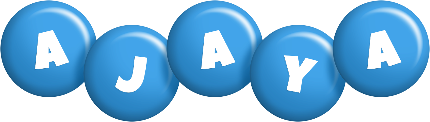 Ajaya candy-blue logo