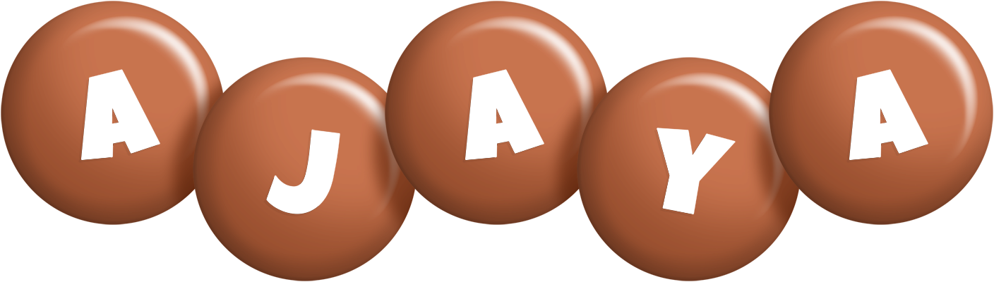 Ajaya candy-brown logo