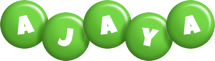 Ajaya candy-green logo