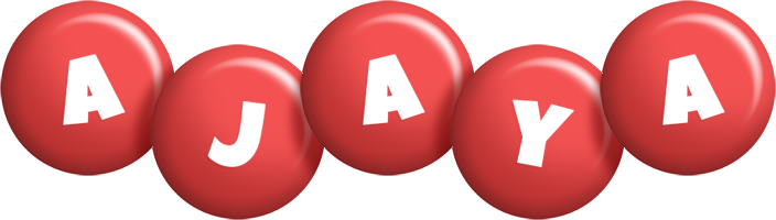 Ajaya candy-red logo