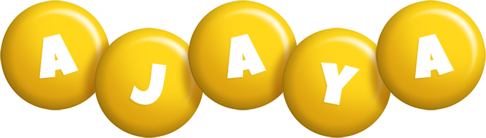 Ajaya candy-yellow logo