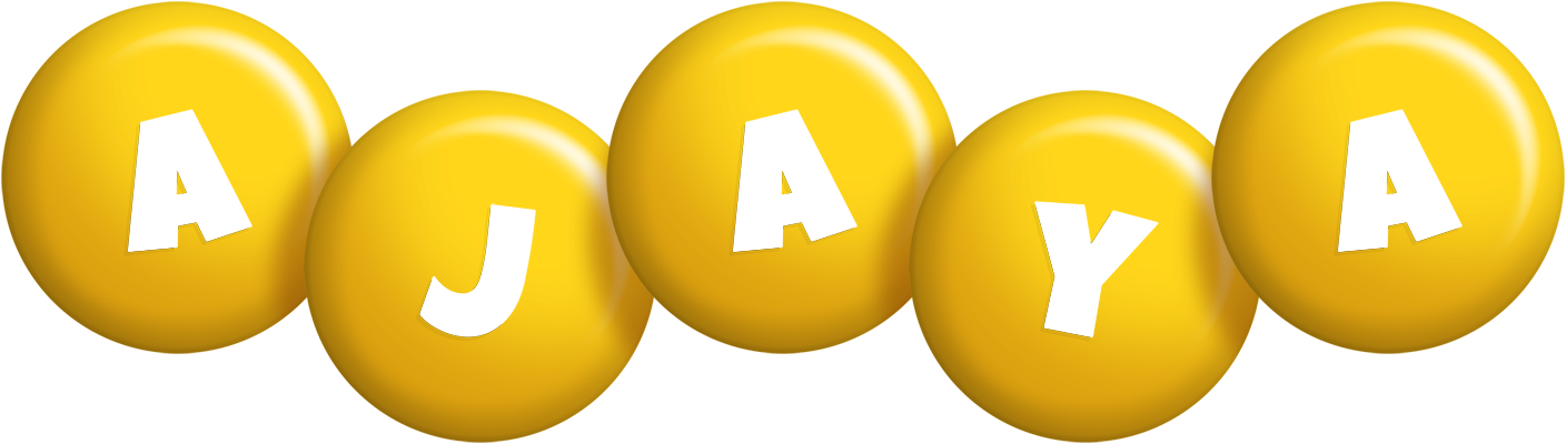 Ajaya candy-yellow logo