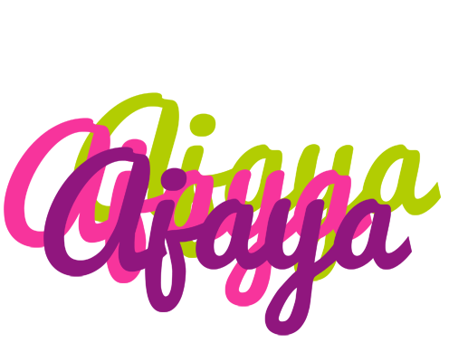 Ajaya flowers logo