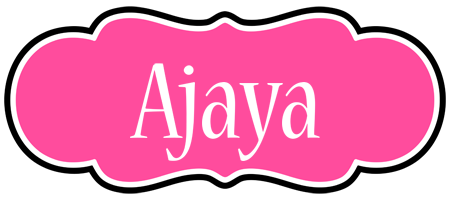 Ajaya invitation logo