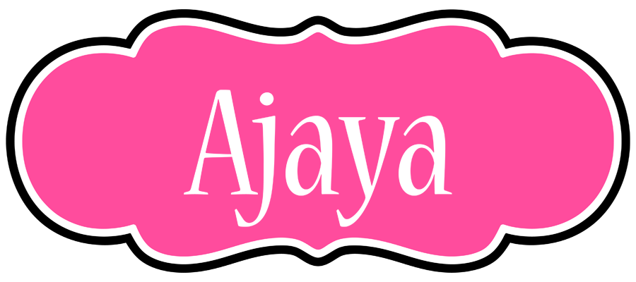 Ajaya invitation logo