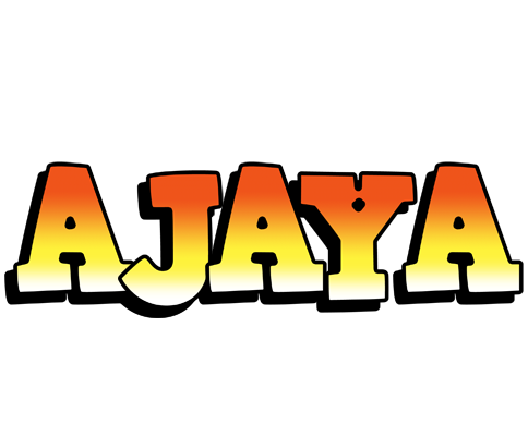 Ajaya sunset logo