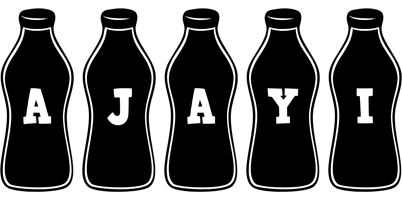 Ajayi bottle logo