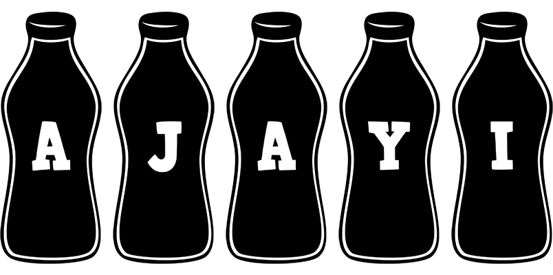 Ajayi bottle logo