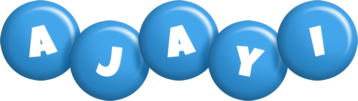 Ajayi candy-blue logo