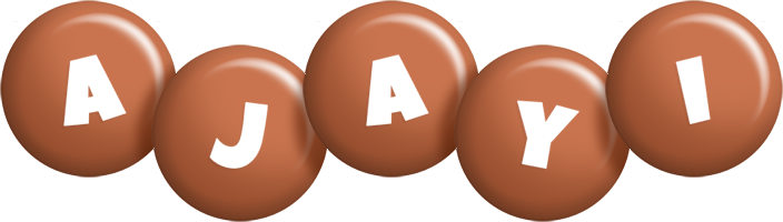 Ajayi candy-brown logo