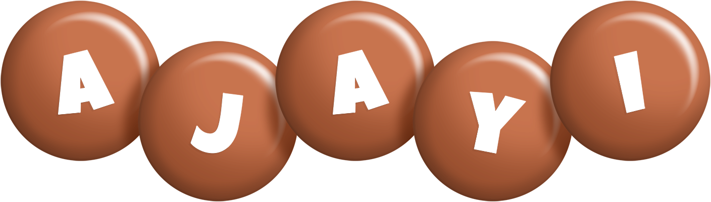 Ajayi candy-brown logo