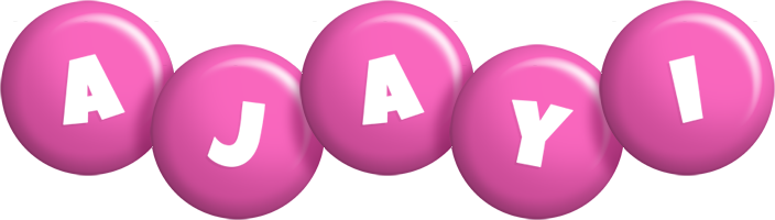 Ajayi candy-pink logo