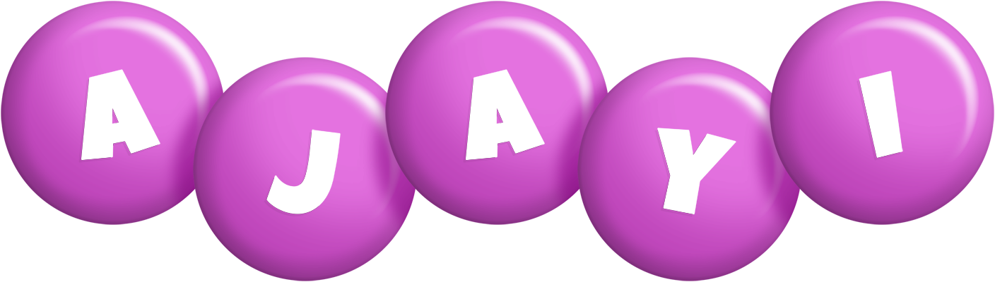 Ajayi candy-purple logo