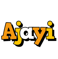 Ajayi cartoon logo