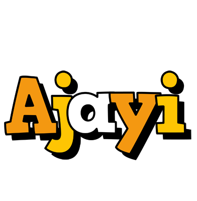 Ajayi cartoon logo