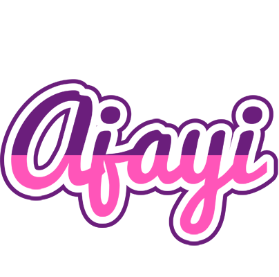 Ajayi cheerful logo