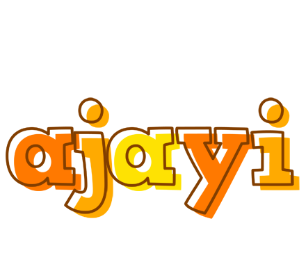 Ajayi desert logo