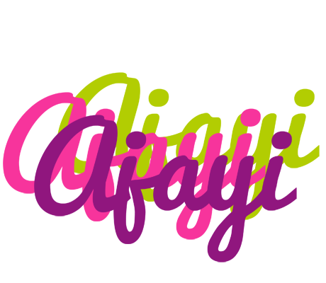 Ajayi flowers logo