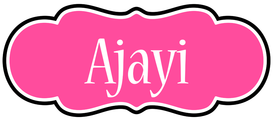 Ajayi invitation logo