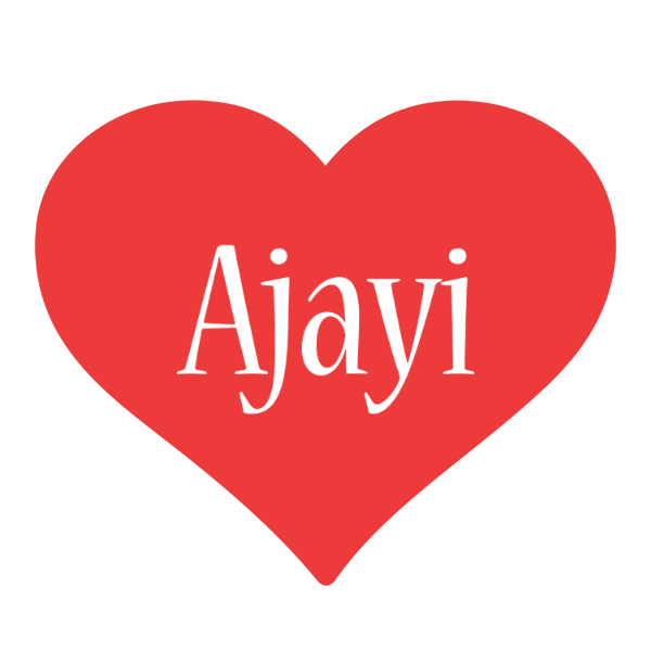 Ajayi love logo