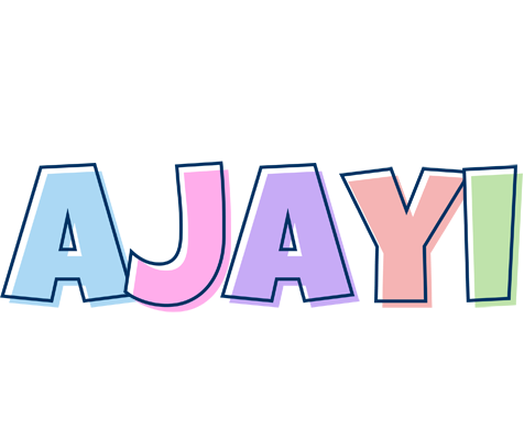 Ajayi pastel logo