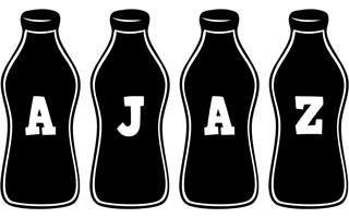 Ajaz bottle logo