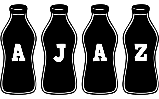 Ajaz bottle logo