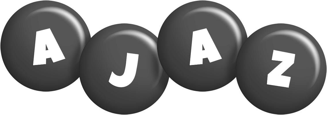 Ajaz candy-black logo