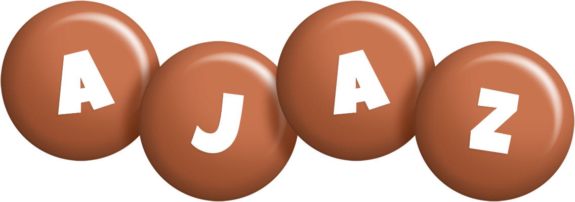 Ajaz candy-brown logo