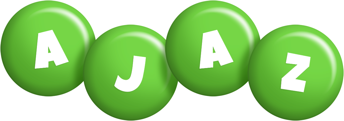 Ajaz candy-green logo