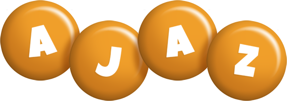Ajaz candy-orange logo