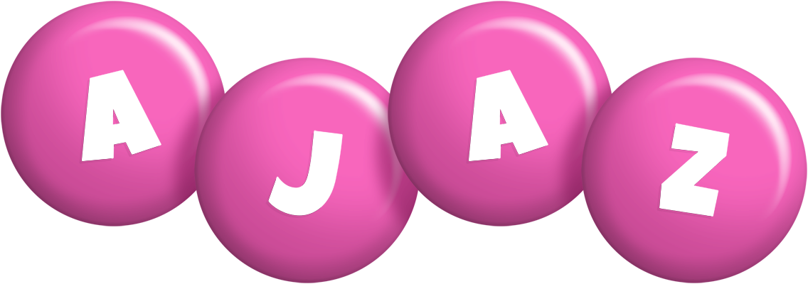 Ajaz candy-pink logo