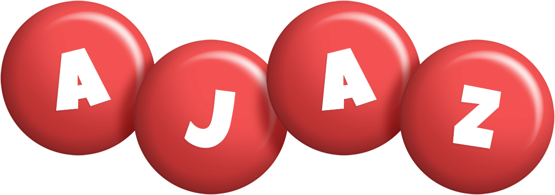Ajaz candy-red logo