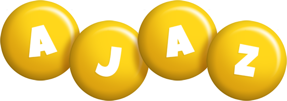 Ajaz candy-yellow logo