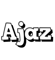 Ajaz snowing logo