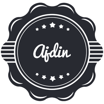Ajdin badge logo