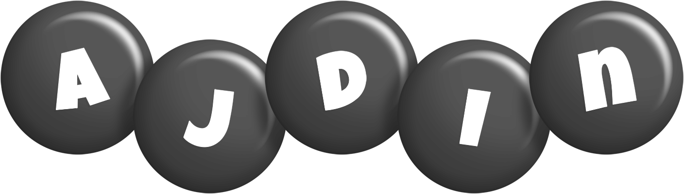Ajdin candy-black logo