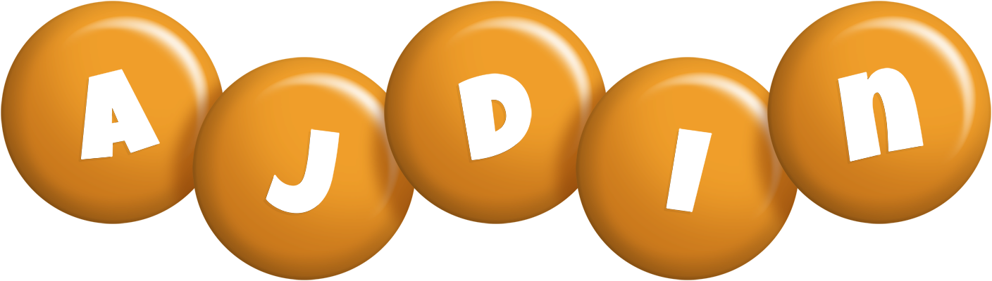 Ajdin candy-orange logo