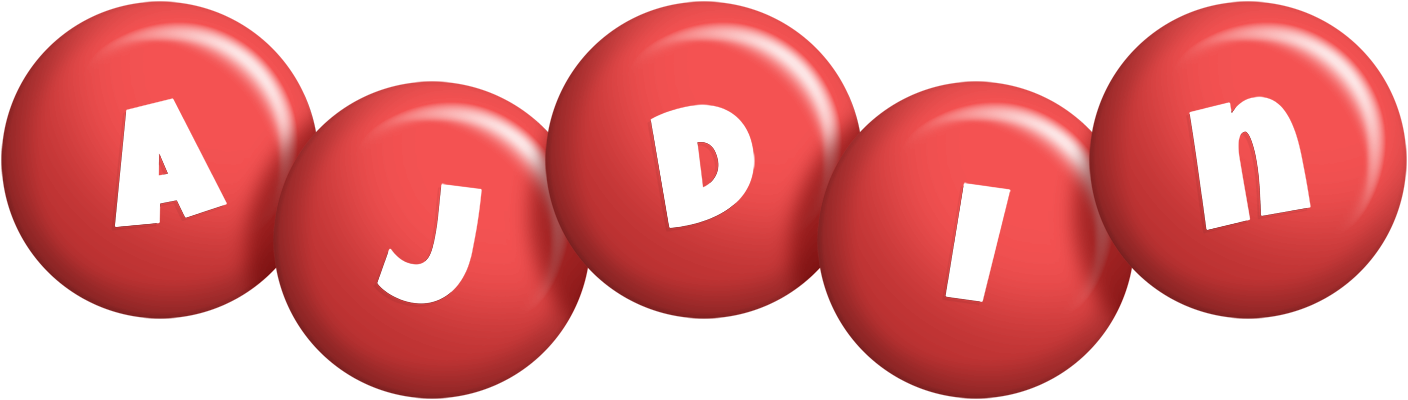 Ajdin candy-red logo