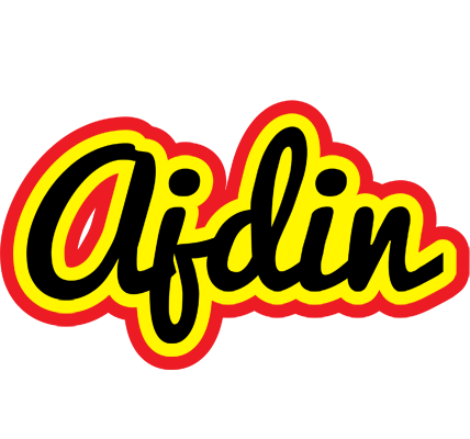 Ajdin flaming logo