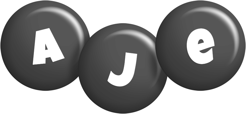 Aje candy-black logo