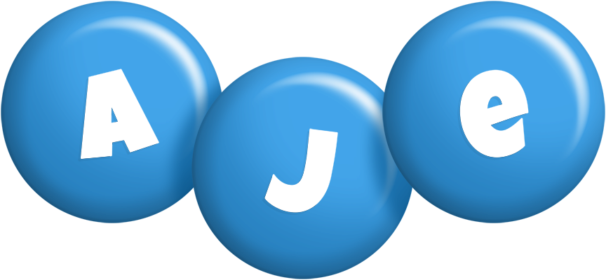 Aje candy-blue logo