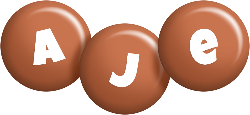 Aje candy-brown logo
