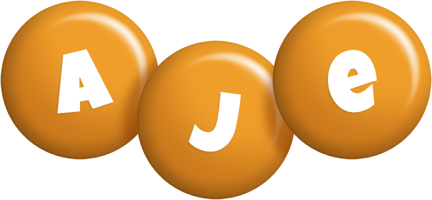 Aje candy-orange logo
