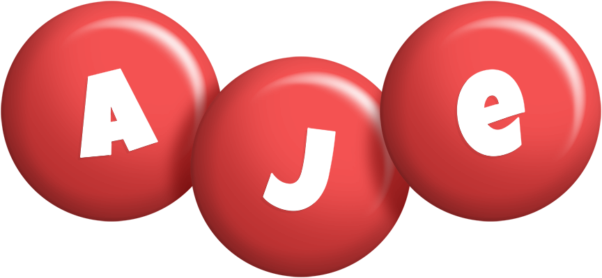 Aje candy-red logo