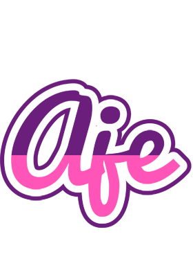 Aje cheerful logo