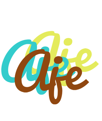 Aje cupcake logo
