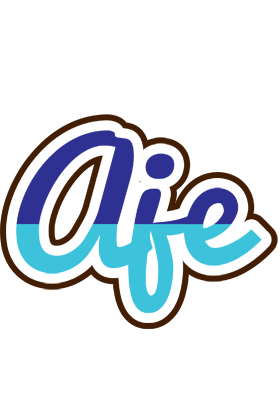 Aje raining logo