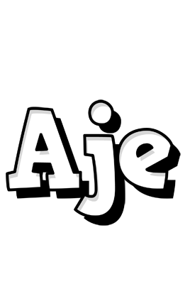 Aje snowing logo