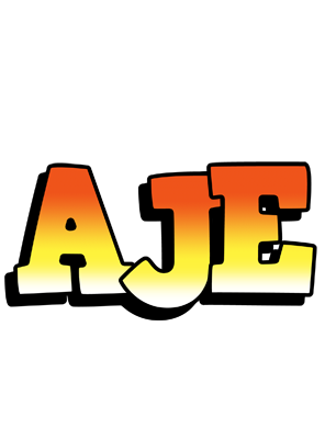 Aje sunset logo
